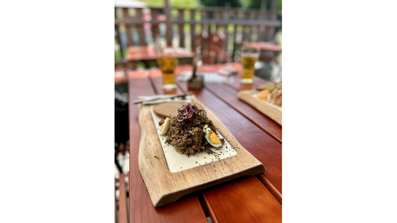 gschmackiger Rindfleischsalat zum Ausklang in der Bärenstube | © Tanja Kaserer