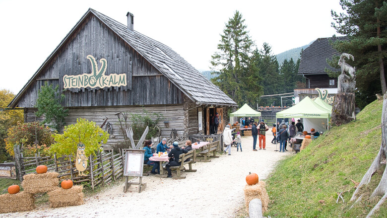 Viele begeisterte Besucher rund um die Steinbockalm | © Norbert Ortner Viele begeisterte Besucher rund um die Steinbockalm | © Norbert Ortner
